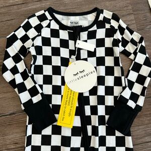 NWT Little Sleepies “Cool Checks” Zippy - 18/24m